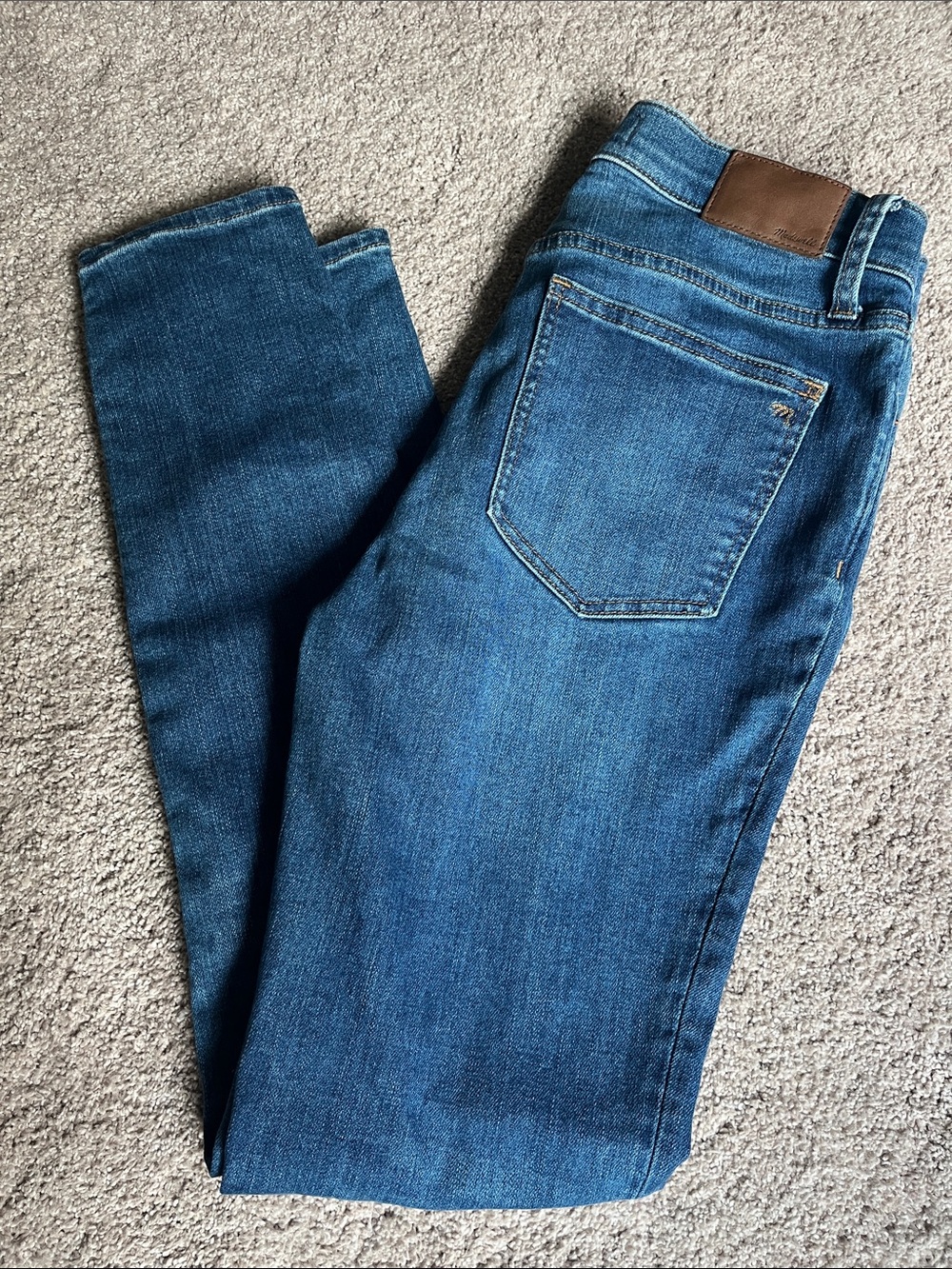Madewell Women's Skinny Jeans in Medium Blue